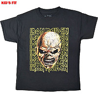 Iron Maiden t-shirt, Big Trooper Head Black Kids, kids
