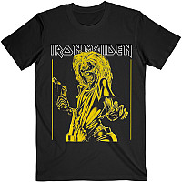Iron Maiden t-shirt, Yellow Flyer Black, men´s