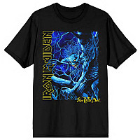 Iron Maiden t-shirt, Fear of the Dark Blue Tone Eddie Black, men´s