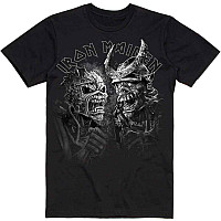 Iron Maiden t-shirt, Senjutsu Large Grayscale Heads Black, men´s