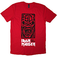 Iron Maiden t-shirt, Est. 1975 Stamp Logo Red, men´s