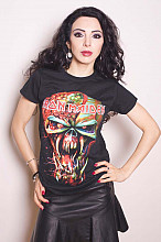 Iron Maiden t-shirt, Final Frontier Eddie Big Head, ladies