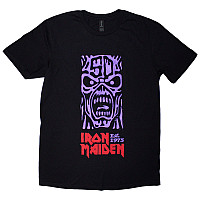Iron Maiden t-shirt, Est. 1975 Stamp Logo Purple Black, men´s