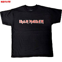 Iron Maiden t-shirt, Logo Black Kids, kids