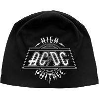 AC/DC winter bavlněný beanie cap, Voltage