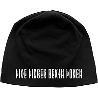 Five Finger Death Punch beanie cap, And Justice For None Logo