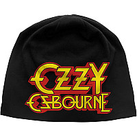 Ozzy Osbourne winter bavlněný beanie cap, Yellow Logo