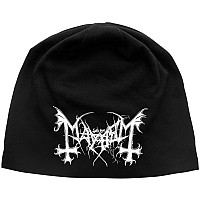 Mayhem winter bavlněný beanie cap, Logo Black, unisex