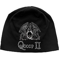 Queen winter bavlněný beanie cap, Queen II Crest