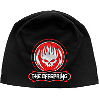The Offspring winter bavlněný beanie cap, Skull Logo JD Print Black, unisex