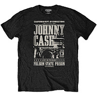 Johnny Cash t-shirt, Prison Poster Eco-Tee Black, men´s