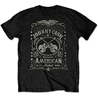 Johnny Cash t-shirt, American Rebel Distressed, men´s