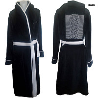 Joy Division bathrobe, Unknown Pleasures Black