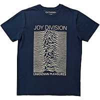 Joy Division t-shirt, Unknown Pleasures FP Denim Blue, men´s