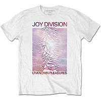 Joy Division t-shirt, Space - Unknown Pleasures Gradient White, men´s