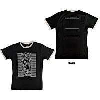 Joy Division t-shirt, Unknown Pleasures ECO Ringer BP Black, men´s