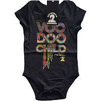 Jimi Hendrix baby body t-shirt, Voodoo Child Black, kids