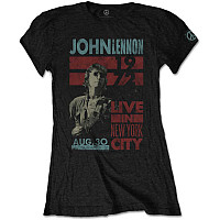 John Lennon t-shirt, Live In NYC Girly, ladies