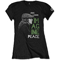 John Lennon t-shirt, Imagine Peace Girly, ladies