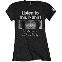 John Lennon t-shirt, Listen Lady Girly, ladies