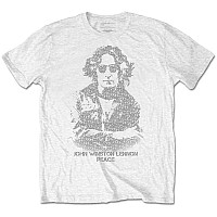 John Lennon t-shirt, Peace White, men´s