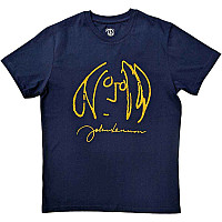 John Lennon t-shirt, Self Portrait Navy Blue, men´s
