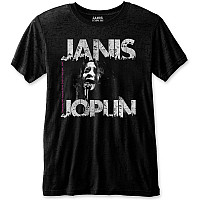 Janis Joplin t-shirt, Shea '70 Eco-Tee Black, men´s