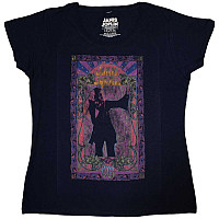 Janis Joplin t-shirt, Paisley & Flowers Frame Girly, ladies