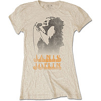 Janis Joplin t-shirt, Working The Mic Girly, ladies