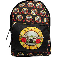 Guns N Roses mini rucksack PES 30x24x9,5 cm, All Over Print Black