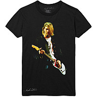 Nirvana t-shirt, Kurt Cobain Guitar Photo Colour Black, men´s