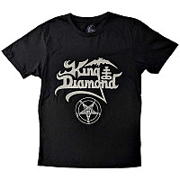 King Diamond t-shirt, Logo V.2 Black, men´s
