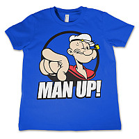 Pepek námořník t-shirt, Man Up, kids
