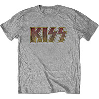 KISS t-shirt, Vintage Classic Logo Grey, men´s