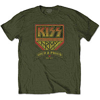 KISS t-shirt, Loud & Proud Green, men´s