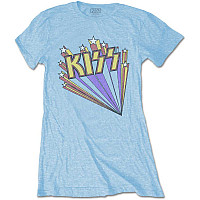 KISS t-shirt, Stars Blue Girly, ladies