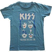 KISS t-shirt, Made For Lovin You Blue, men´s