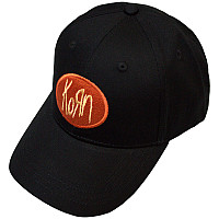 Korn snapback, Oval Logo BP Black, unisex