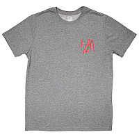 Korn t-shirt, Mini Red Logo Grey, men´s