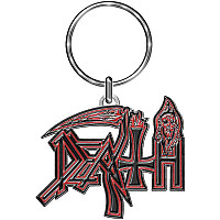 Death keychain 55 x 40 mm, Human Logo Relief