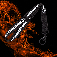 Rammstein keychain PES, Ach So Schwer Black, unisex