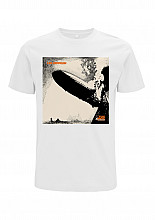 Led Zeppelin t-shirt,1 Cover White, men´s