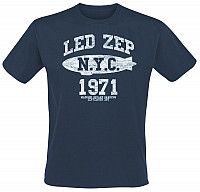 Led Zeppelin t-shirt, NYC 1971 Navy, men´s