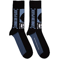 Linkin Park ponožky, Crouching Black, unisex - velikost 4 až 7 (36 až 40 EU)