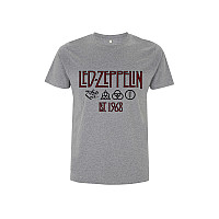 Led Zeppelin t-shirt, Symbols Est 68 Sports, men´s