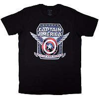 Captain America t-shirt, Brave New World Shield Black, men´s