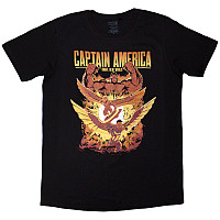 Captain America t-shirt, Brave New World Explosion Black, men´s