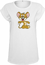 Tom & Jerry t-shirt, Mouse Girly White, ladies