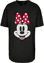 Mickey Mouse t-shirt, Minnie Smiles Ladies Black, ladies