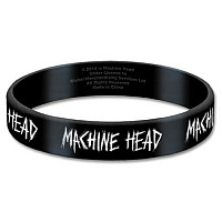 Machine Head silikonový bracelet, Logo